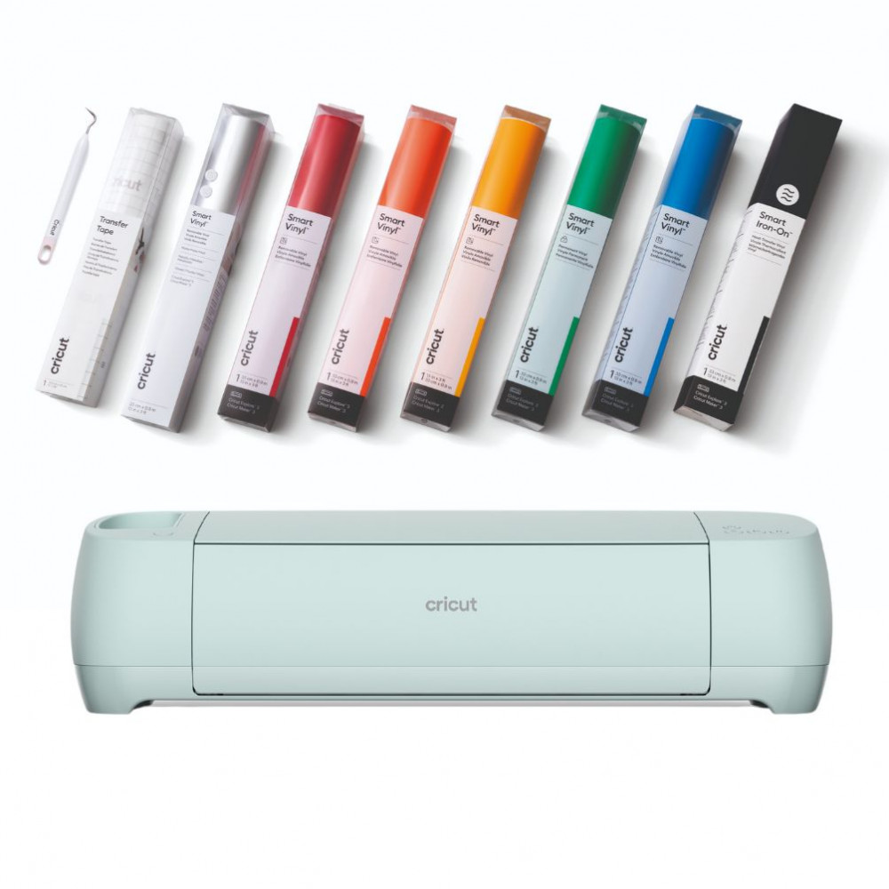 Preview: Cricut Explore 3 inkl. Smart Vinyl Materialbundle